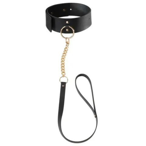 BIJOUX INDISCRETS - MAZE COLLIER NOIR AVEC BRACELET
