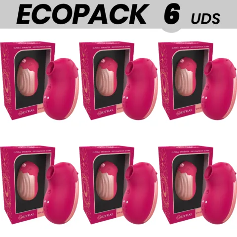 ECOPACK 6 UNITÉS - RITHUAL ORCHIDÉE CLITORIALE SHUSHU NOUVELLE GÉNÉRATION