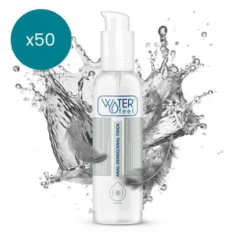WATERFEEL - LUBRIFIANT ANAL 150 ML PACK 50 UNITÉS