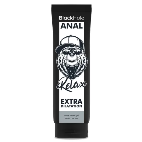 BLACK HOLE - GEL À BASE D'EAU DILATATION ANALE 250 ML
