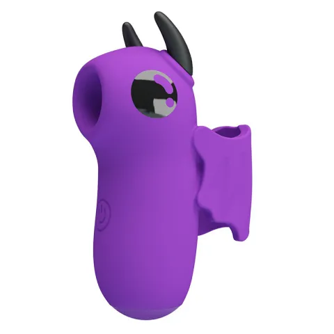 PRETTY LOVE - STIMULATEUR DE DOIGTS RECHARGEABLE MAGIC DEVIL VIOLET