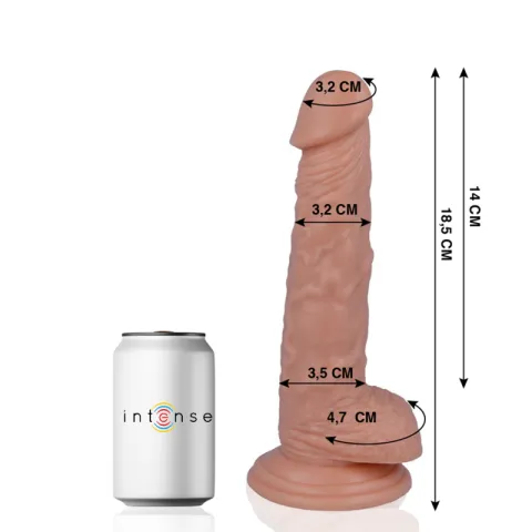 MR INTENSE - 13 PÉNIS RÉALISTE 18.5 CM -O- 3.2 CM