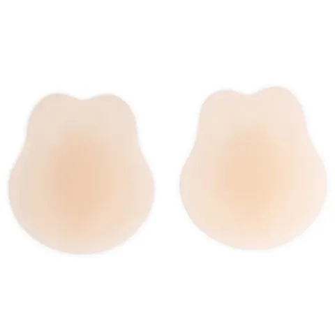 BYE-BRA - RABBIT COPAS DE SILICONA BEIGE TALLA XL