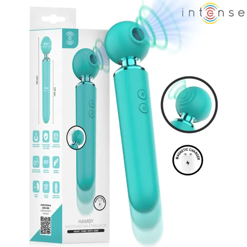 INTENSE - HAMBY STIMULATEUR MULTIFONCTIONNEL À SUCCION ET VIBRATION