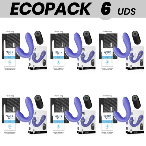 ECOPACK 6 UNITÉS - MR BOSS JOSEF PULSATION & VIBRATION CONTROL REMOTO PARA PAREJAS