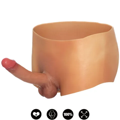 DÉSIR CACHÉ - ALTER EGO BOXERSHOT AVEC PÉNIS DE 18 CM TAILLE L