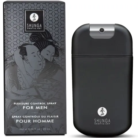 SHUNGA - SPRAY CONTRÔLE DU PLAISIR POUR HOMMES 20 ML