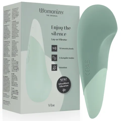 WOMANIZER - VIBROMASSEUR SILENCIEUX VIBE LAY-ON SAGE