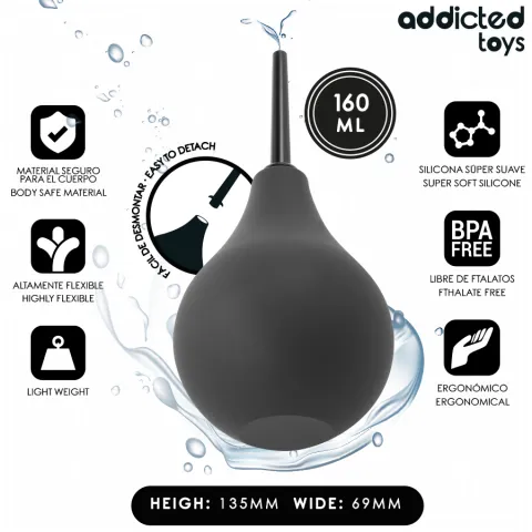 ADDICTED TOYS - NETTOYANT ANAL DE VOYAGE TAILLE M 160 ML