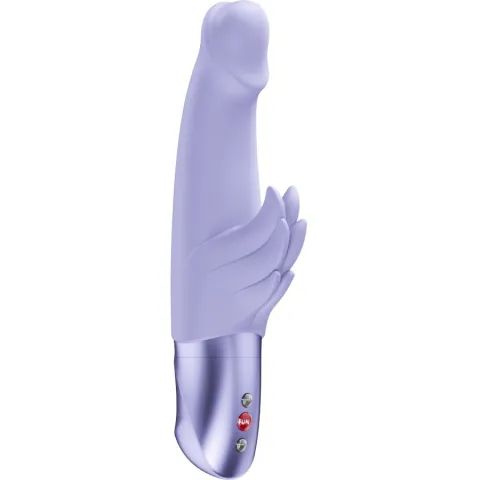 FUN FACTORY - VIBRATEUR LAPIN ANGE MÉCHANT VIOLET