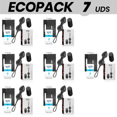 ECOPACK 7 UNITÉS - BRILLY GLAM TÉLÉCOMMANDE PERLES DE KEGEL VIBRANTES