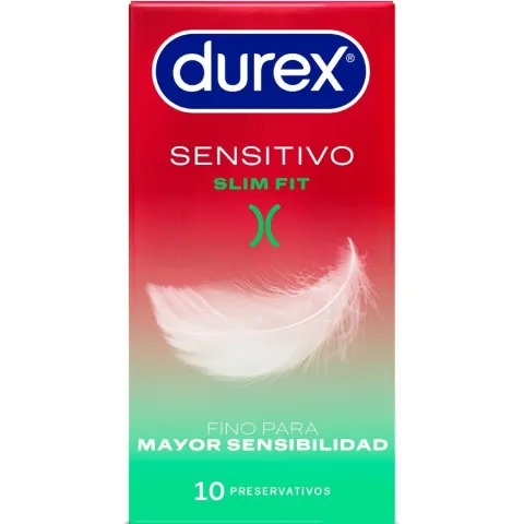 DUREX - SENSITIVO SLIM FIT 10 UNITÉS