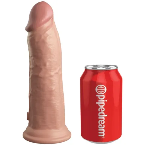KING COCK - ELITE GODE RÉALISTE VIBRANT & SILICONE 20.3 CM