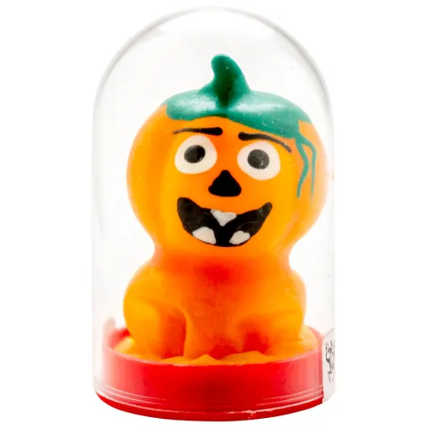 CONDOMERIE - PRÉSERVATIFS FANTAISIE PEINTS À LA MAIN CITROUILLE