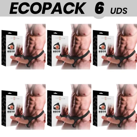 ECOPACK 6 UNITÉS - INTENSE ARNAIS CREUX AVEC GODE 16 X 3 CM