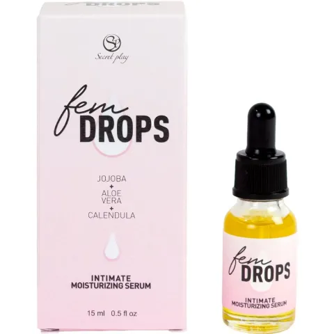 SECRETPLAY - FEM DROPS SÉRUM HYDRATANT INTIME 15 ML