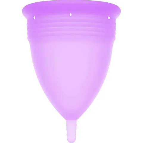 STERCUP - COUPE MENSTRUELLE EN SILICONE FDA LILAS - TAILLE L