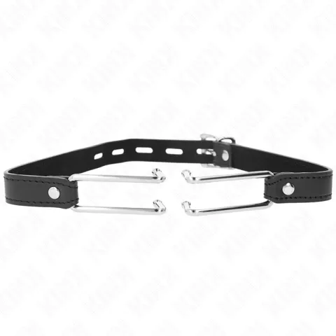 KINK - BÂTON À CROCHET EN MÉTAL 11,5 CM AVEC SANGLE EN CUIR RÉGLABLE 39-58 CM X 2 CM