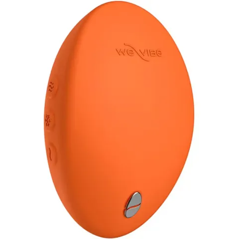 WE-VIBE - VIBRATEUR CHAUFFANT ET REFROIDISSANT À TEMPÉRATURE MANDARINE