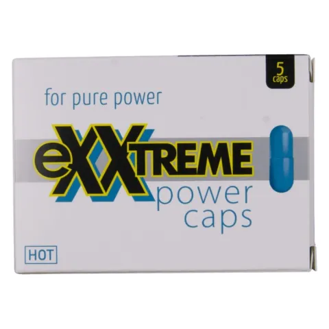 HOT - EXXTREME CAPSULES PUISSANCE MAN 5 UNITÉS