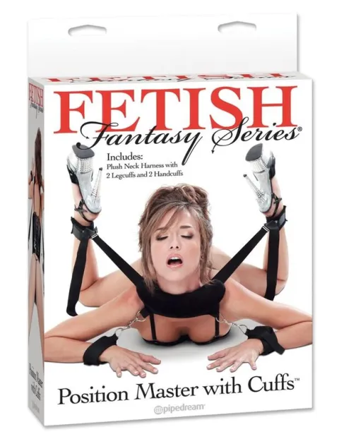 FETISH FANTASY SERIES - MAÎTRE DE POSITION AVEC MANCHETTES