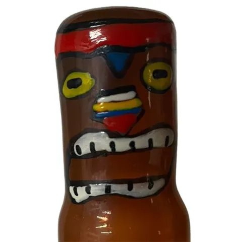 CONDOMERIE - PRÉSERVATIFS FANTAISIE PEINTS À LA MAIN TIKI TOTEM-HAWAII-03