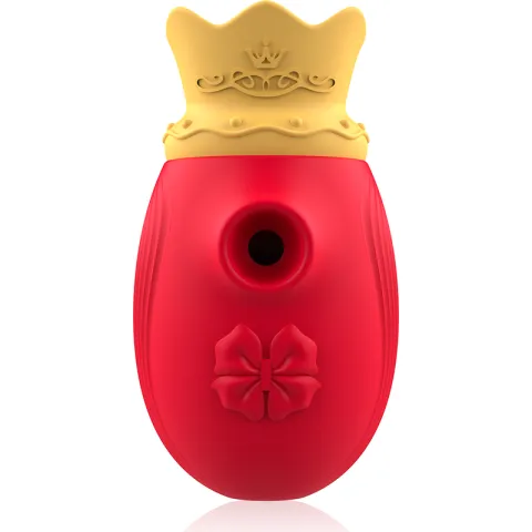 INTENSE - STIMULATEUR CLITORIS 10 MODES D'ASPIRATION ET DE LÉCHAGE - ROUGE