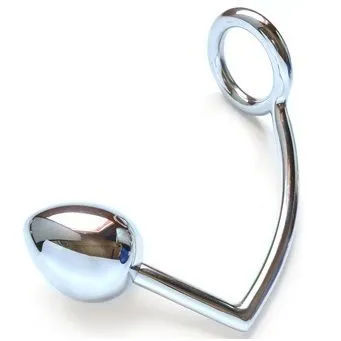 METAL HARD - ANNEAU AVEC CROCHET ANAL 40MM