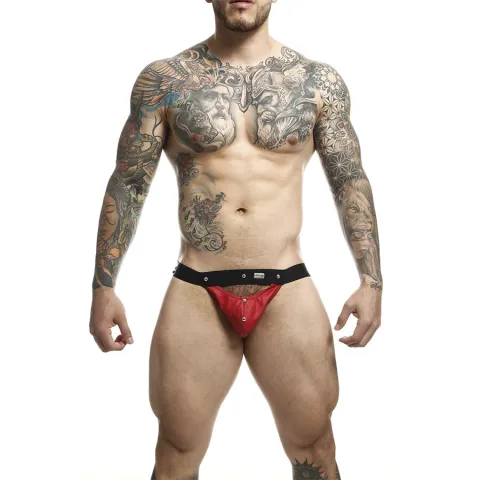 MOB - DNGEON JOCKSTRAP ATHLETE ROUGE TAILLE UNIQUE