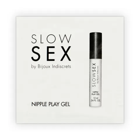 BIJOUX INDISCRETS - SLOW SEX GEL STIMULANT POUR NIPPLE NIPPLE PLAY GEL MONODOSE 6 ML