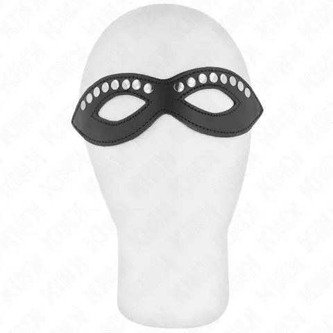 KINK - MASQUE POUR LES YEUX AVEC MINI RIVETS MODÈLE 1 20,5 x 5,5 CM