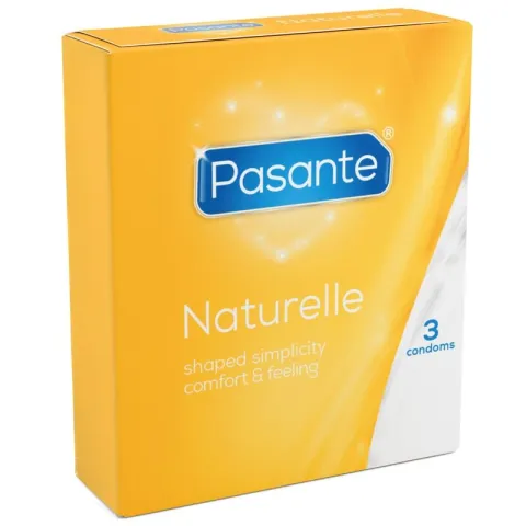 PASANTE - PRÉSERVATIF NATURELLE 3 PACK