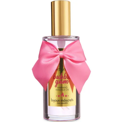 BIJOUX INDISCRETS - HUILE DE MASSAGE LIGHT MY FIRE EFFET CHALEUR SAVEUR GOMME