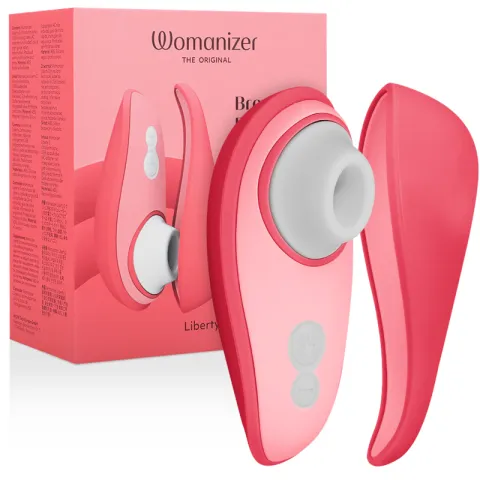 WOMANIZER - LIBERTY 2 STIMULATEUR DE CLITORIS ET ASPIRATION ROSE