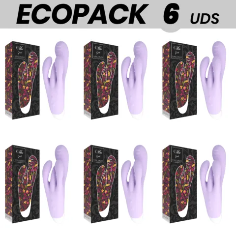 ECOPACK 6 UNITÉS - MIA GUELL VIBRATEUR ORGASMIC 3 MOTEURS