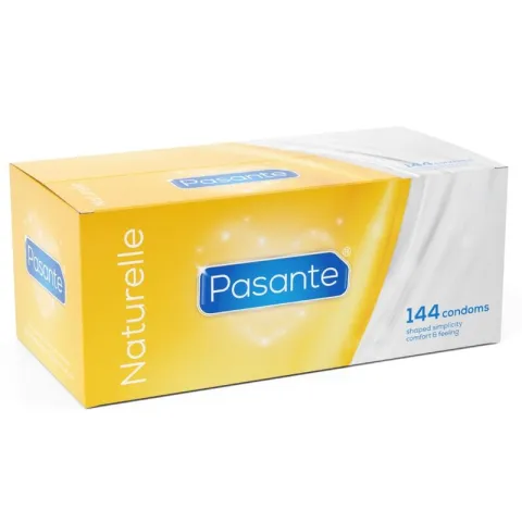 PASANTE - GAMME PRÉSERVATIFS NATURELLE 144 UNITÉS