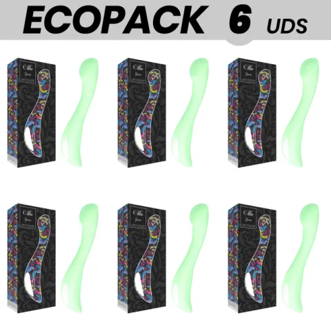 ECOPACK 6 UNITÉS - MIA VIBRATEUR PLANCHER PELVIEN VERT MIA DEVON