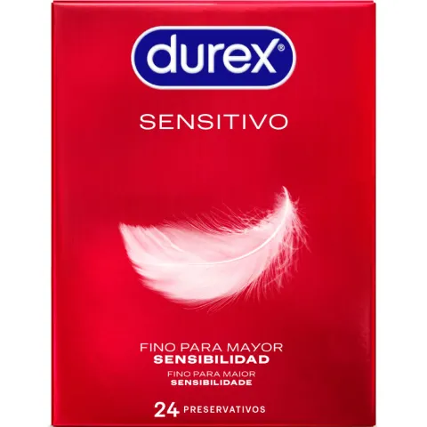 DUREX - PRÉSERVATIFS SENSITIVE 24 UNITÉS