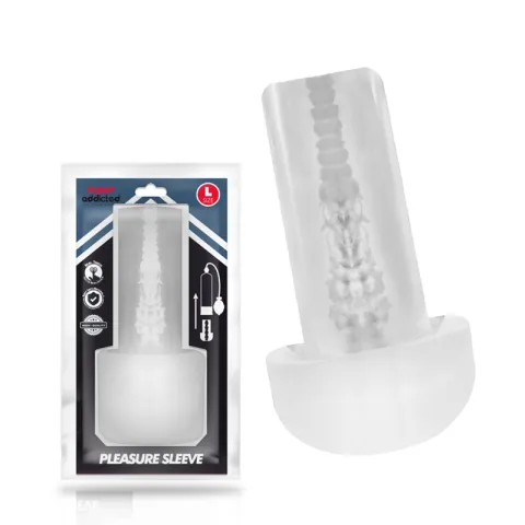PUMP ADDICTED - MANCHON DE PLAISIR MASTUBEUR TAILLE L