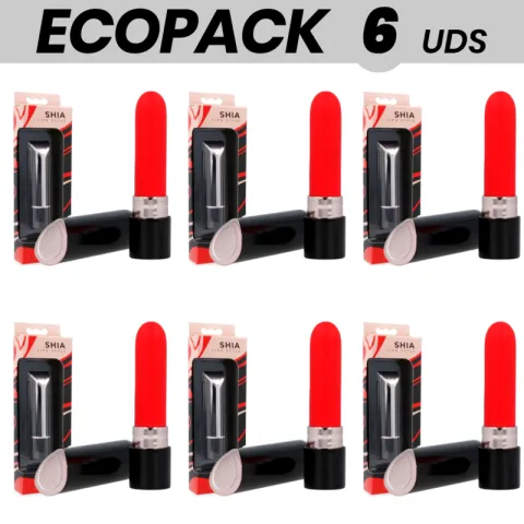 ECOPACK 7 UNITÉS - LIPS STYLE ROUGE LÈVRES VIBRANT SHIA