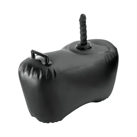 FETISH FANTASY SERIES - BODY DOCK SIÈGE GONFLABLE AVEC GODEMICHET 69,2 CM NOIR