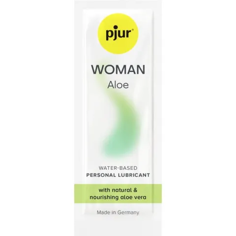 PJUR - FEMME LUBRIFIANT  BASE EAU ALOÈS 2 ML