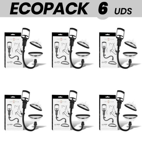 ECOPACK 6 UNITÉS - POMPE INTENSE D'ASPIRATION VAGINALE MANUELLE POUR FEMMES
