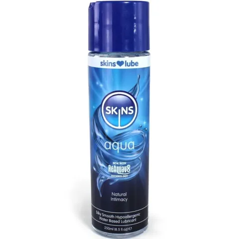 SKINS - AQUA LUBRIFIANT À BASE D'EAU 250 ML