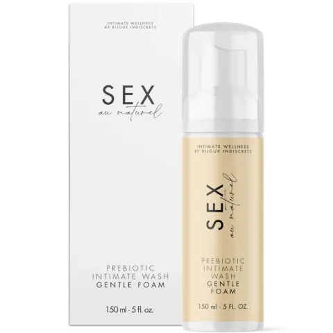 BIJOUX INDISCRETS - SEX AU NATUREL Gel intime prÃ©biotique avec mousse 150 ml