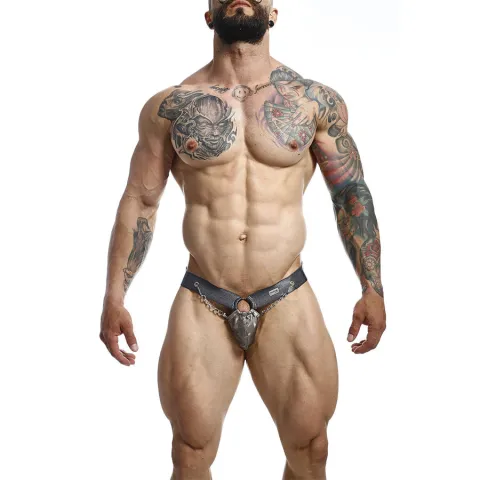 MOB - JOCKSTRAP DNGEON SNAP GRIS TAILLE UNIQUE