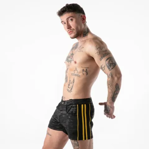 LOCKER GEAR - ACCÈS MILITAIRE COMPLET S COURT JAUNE
