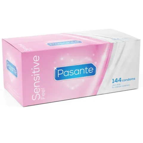 PASANTE - PRÉSERVATIFS ULTRAFINS SENSIBLES 144 UNITÉS