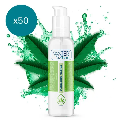 WATERFEEL - LUBRIFIANT CANNABIS 150 ML PAQUET 50 UNITÉS