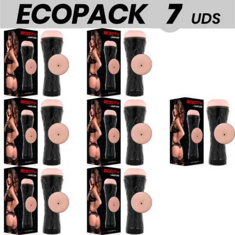 ECOPACK 7 UNITÉS - JAMYJOB MASTURBATEUR BOOTY - ANO